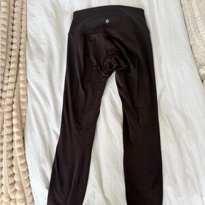 Lululemon 25" Dark Brown leggings